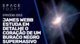 JAMES WEBB ESTUDA O CORAÇÃO DE UM BURACO NEGRO SUPERMASSIVO