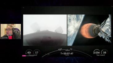 LANÇAMENTO FALCON 9 - STARLINK 10-5