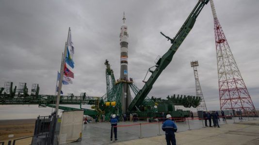 LANÇAMENTO SOYUZ MS-26 - ASTRONAUTAS PARA A ISS