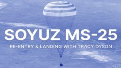 POUSO DA SOYUZ MS-25 - RETORNO DOS ASTRONAUTAS