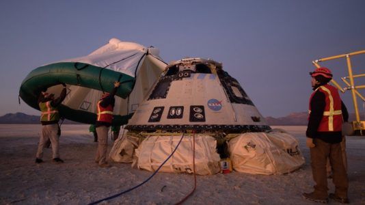 POUSO DA STARLINER - O RETORNO SEM ASTRONAUTAS