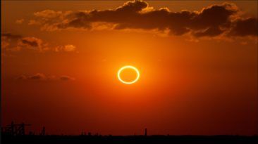 ECLIPSE ANULAR DO SOL