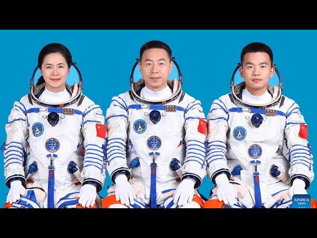 LANÇAMENTO DE ASTRONAUTAS PARA A ESTAÇÃO CHINESA - SHENZHOU 19