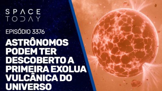 ASTRÔNOMOS PODEM TER DESCOBERTO A PRIMEIRA EXOLUA VULCÂNICA DO UNIVERSO