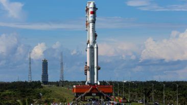 LANÇAMENTO LONG MARCH 7 - MISSÃO TIANZHOU-8 PARA A ESTAÇÃO ESPACIAL CHINESA