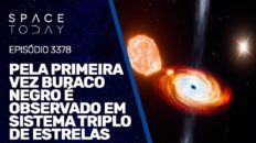 PELA PRIMEIRA VEZ BURACO NEGRO É OBSERVADO EM SISTEMA TRIPLO DE ESTRELAS