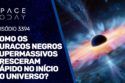 COMO OS BURACOS NEGROS SUPERMASSIVOS CRESCERAM RÁPIDO NO INÍCIO DO UNIVERSO?