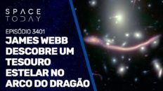 JAMES WEBB DESCOBRE UM TESOURO ESTELAR NO ARCO DO DRAGÃO