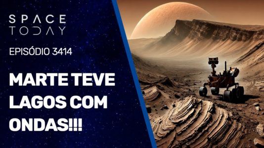 MARTE TEVE LAGOS COM ONDAS!!!