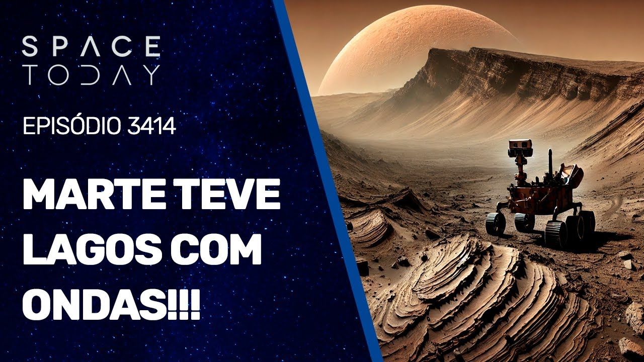 MARTE TEVE LAGOS COM ONDAS!!!