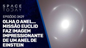 OLHA O ANEL .... MISSÃO EUCLID FAZ IMAGEM IMPRESSIONANTE DE UM ANEL DE EINSTEIN
