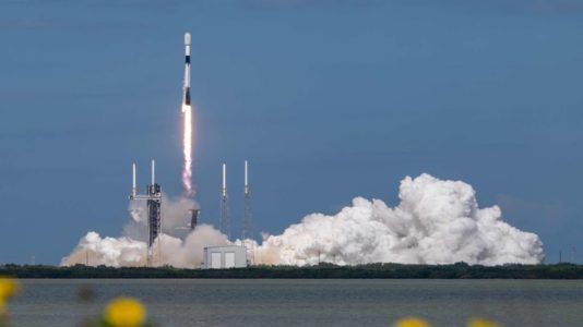 LANÇAMENTO FALCON 9 - MISSÃO STARLINK 12-8