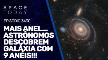 MAIS ANEL...ASTRÔNOMOS DESCOBREM GALÁXIA COM 9 ANÉIS!!!