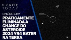 PRATICAMENTE ELIMINADA A CHANCE DO ASTEROIDE 2024 YR4 BATER NA TERRA