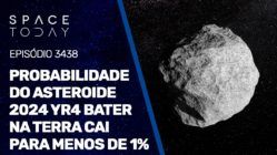 PROBABILIDADE DO ASTEROIDE 2024 YR4 BATER NA TERRA CAI PARA MENOS DE 1%