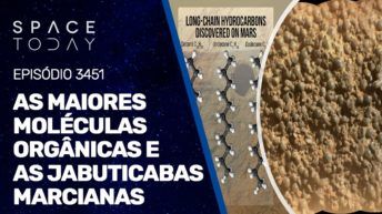 AS MAIORES MOLÉCULAS ORGÂNICAS E AS JABUTICABAS MARCIANAS