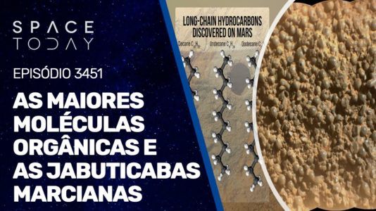 AS MAIORES MOLÉCULAS ORGÂNICAS E AS JABUTICABAS MARCIANAS