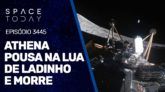ATHENA POUSA NA LUA DE LADINHO E MORRE