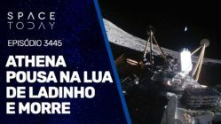 ATHENA POUSA NA LUA DE LADINHO E MORRE