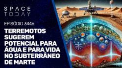 TERREMOTOS SUGEREM POTENCIAL PARA ÁGUA E PARA VIDA NO SUBTERRÂNEO DE MARTE