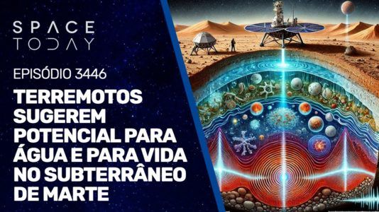 TERREMOTOS SUGEREM POTENCIAL PARA ÁGUA E PARA VIDA NO SUBTERRÂNEO DE MARTE
