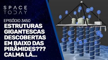ESTRUTURAS GIGANTESCAS DESCOBERTAS EM BAIXO DAS PIRÂMIDES?? CALMA LÁ....