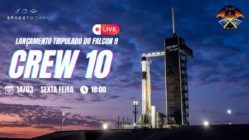 LANÇAMENTO DE ASTRONAUTAS PARA A ISS | FALCON 9 | CREW-10