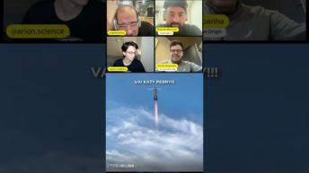 KATY PERRY no FOGUETE NEW SHEPARD