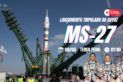 LANÇAMENTO DE 3 ASTRONAUTAS PARA A ISS | SOYUZ MS-27