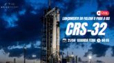 LANÇAMENTO DO FALCON 9 COM CARGA PARA A ESTAÇÃO ESPACIAL | CRS-32