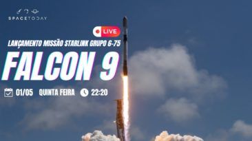 LANÇAMENTO FALCON 9 | STARLINK GRUPO 6-75