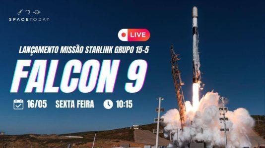LANÇAMENTO FOGUETE FALCON 8 - MISSÃO GROUP 5-15