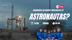 LANÇAMENTO TRIPULADO | MISSÃO NS-32 | BLUE ORIGIN