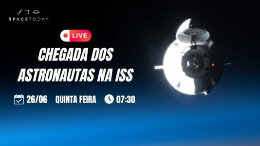 CHEGADA DOS ASTRONAUTAS DA AXIOM 4 NA ESTAÇÃO ESPACIAL