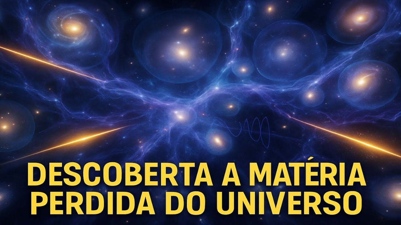 DESCOBERTA A MATÉRIA PERDIDA DO UNIVERSO