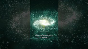 GALÁXIA com buraco negro ULTRAMASSIVO!