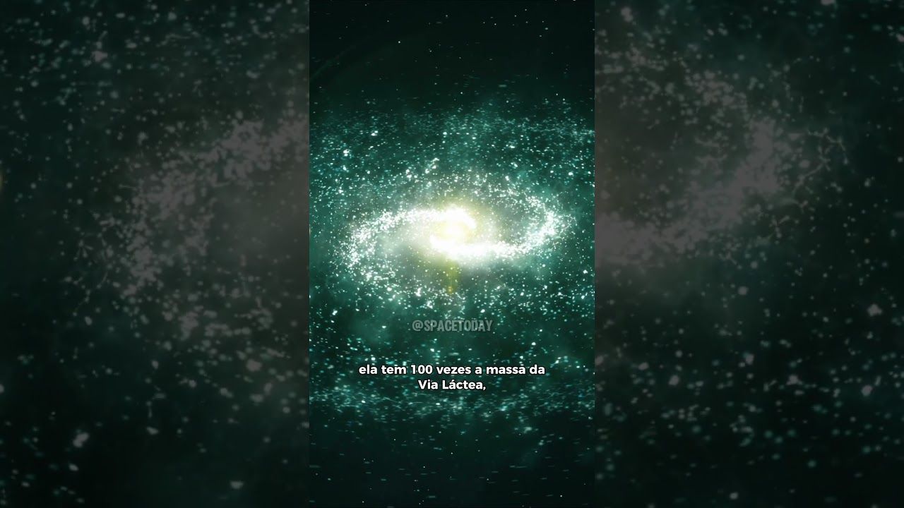 GALÁXIA com buraco negro ULTRAMASSIVO!