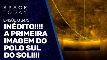 INÉDITO!!! A PRIMEIRA IMAGEM DO POLO SUL DO SOL!!!