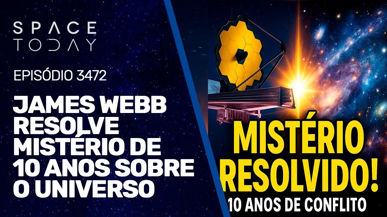 JAMES WEBB ESTÁ RESOLVENDO UM MISTÉRIO DE 10 ANOS DO UNIVERSO