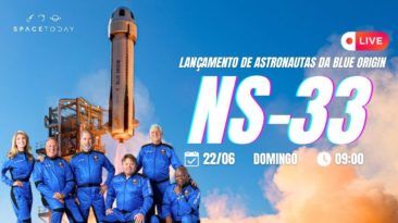 LANÇAMENTO DE ASTRONAUTAS DA BLUE ORIGIN | NS-33