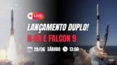 LANÇAMENTO DUPLO! | H-IIA E FALCON 9 E | STARLINK 15-7 E GOSAT-GW
