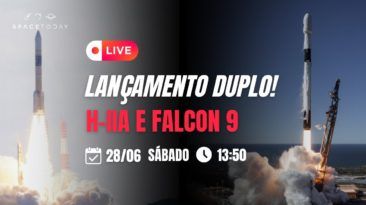 LANÇAMENTO DUPLO! | H-IIA E FALCON 9 E | STARLINK 15-7 E GOSAT-GW