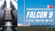 LANÇAMENTO FALCON 9 | MISSÃO MTG-S1/SENTINEL-4A
