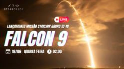 LANÇAMENTO FALCON 9 | STARLINK GRUPO 10-18
