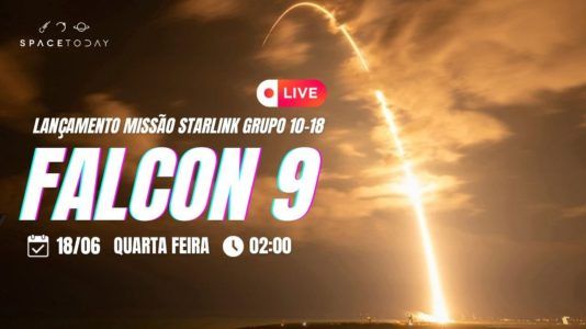 LANÇAMENTO FALCON 9 | STARLINK GRUPO 10-18