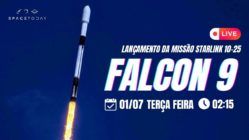 LANÇAMENTO FALCON 9 | STARLINK GRUPO 10-25