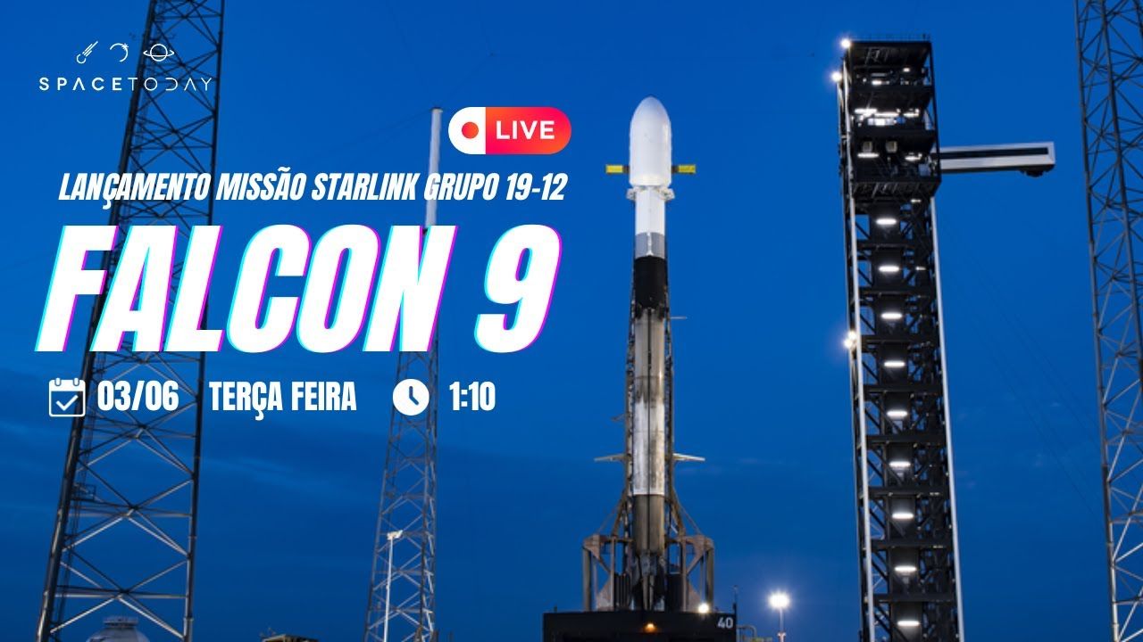 LANÇAMENTO FALCON 9 | STARLINK GRUPO 12-19