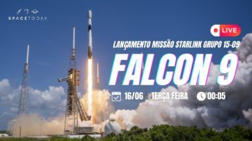 LANÇAMENTO FALCON 9 | STARLINK GRUPO 15-09