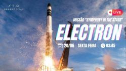LANÇAMENTO FOGUETE ELECTRON - ROCKET LAB - MISSÃO - SYMPHONY IN THE STARS - AGORA VAI?