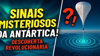 OS ESTRANHOS SINAIS DE RÁDIO VINDOS DEBAIXO DO GELO DA ANTÁRTIDA